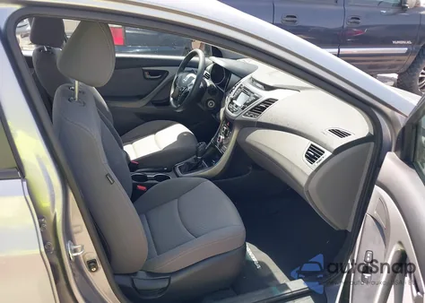 2015 Hyundai Elantra Se from USA, damaged, VIN KMHDH4AE7FU265927